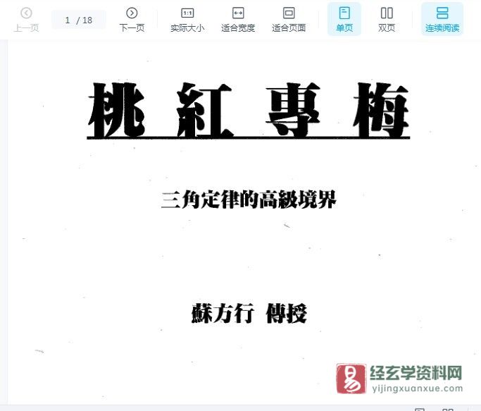 图片[2]_苏方行《万事三角定律》系列电子书全套（共27册PDF）_易经玄学资料网