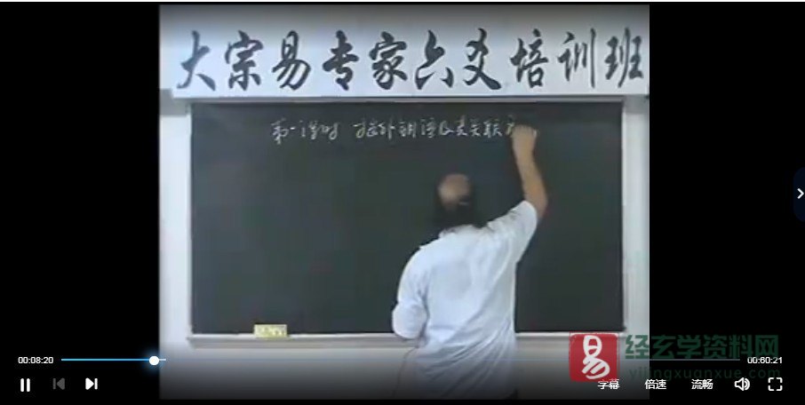 李洪成-专家六爻教程（视频50集）_易经玄学资料网