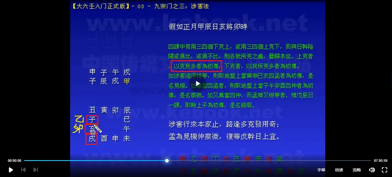 杨春义中国数术学大六壬六爻测试课程资料文档电子书大全（5套课程+7部电子书资料）_易经玄学资料网