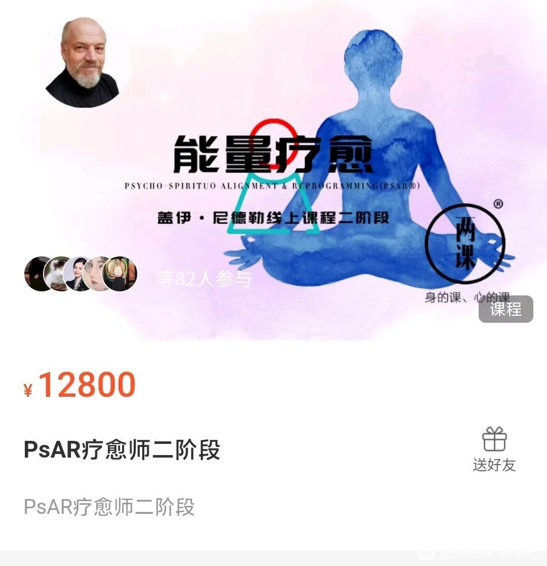 盖伊·尼德勒年度重磅课-PsAR疗愈师预科班训练营+PsAR疗愈师一二阶段课程（视频+音频+图片资料）_易经玄学资料网