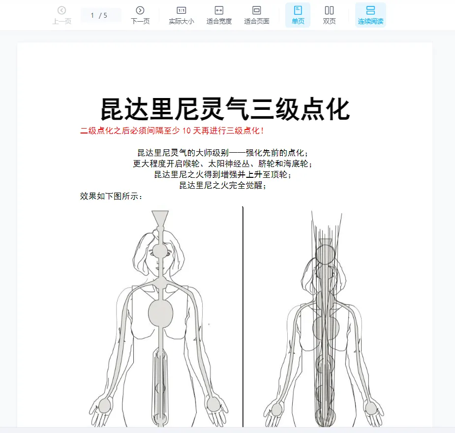 《坤达里尼灵气三级点化》PDF电子书（5页）_易经玄学资料网