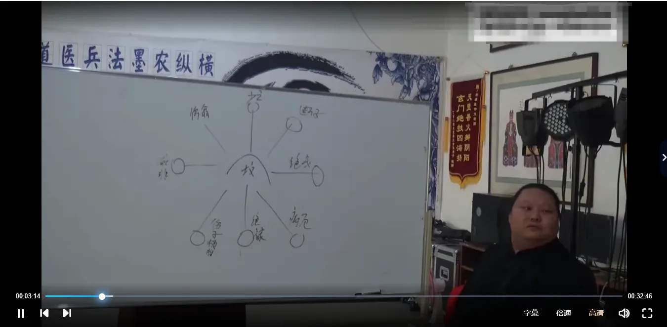 鲁东阴阳先生风水课程（视频21集）_易经玄学资料网