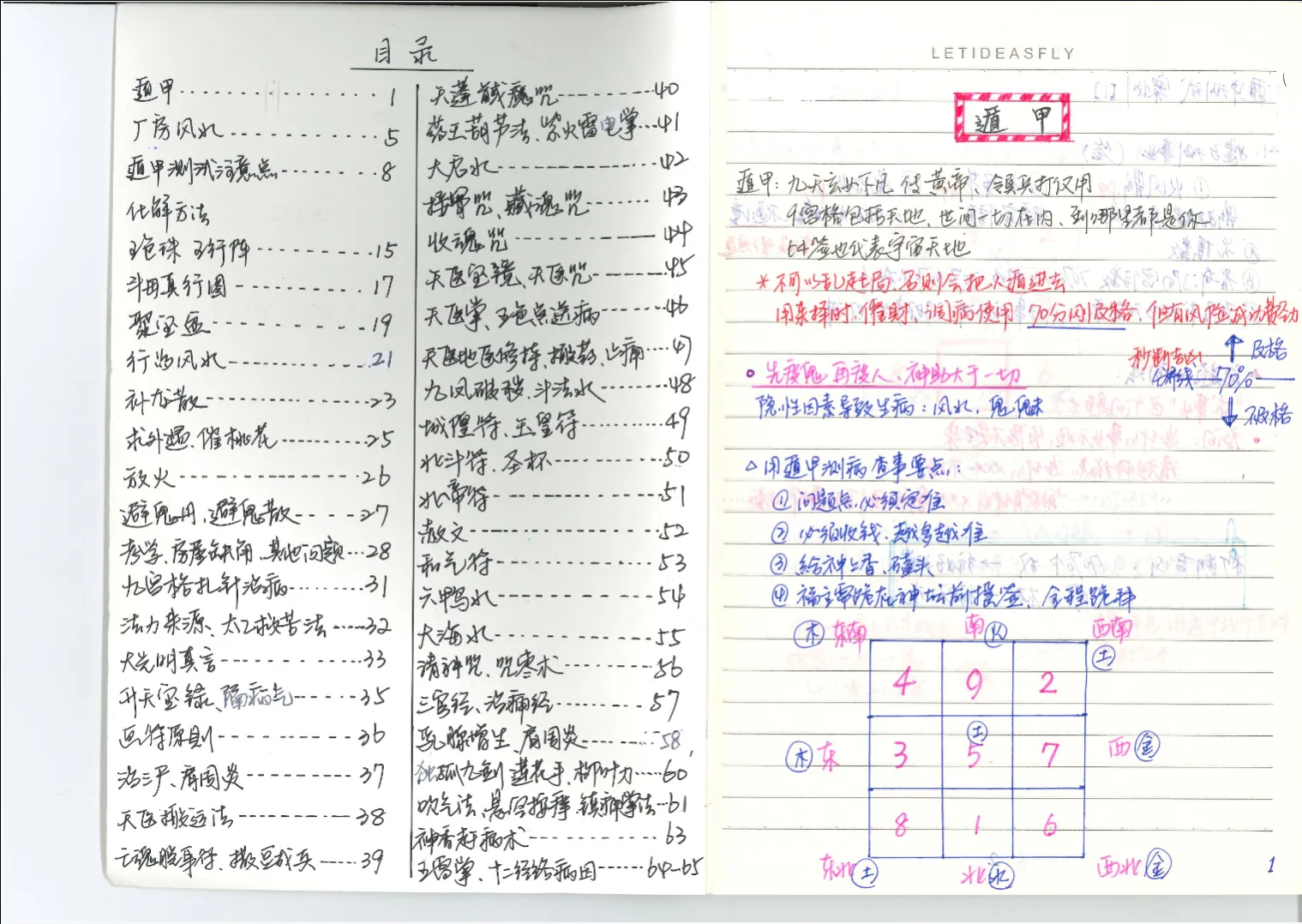 《道医财富班》手写笔记PDF文档（38页）_易经玄学资料网