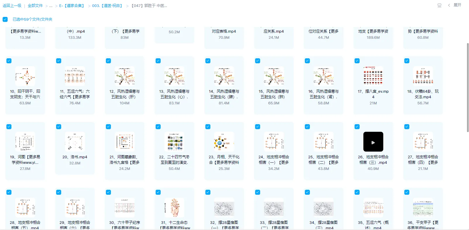 图片[1]_郭胜于-中医数术基础：五运六气（视频59集）_易经玄学资料网