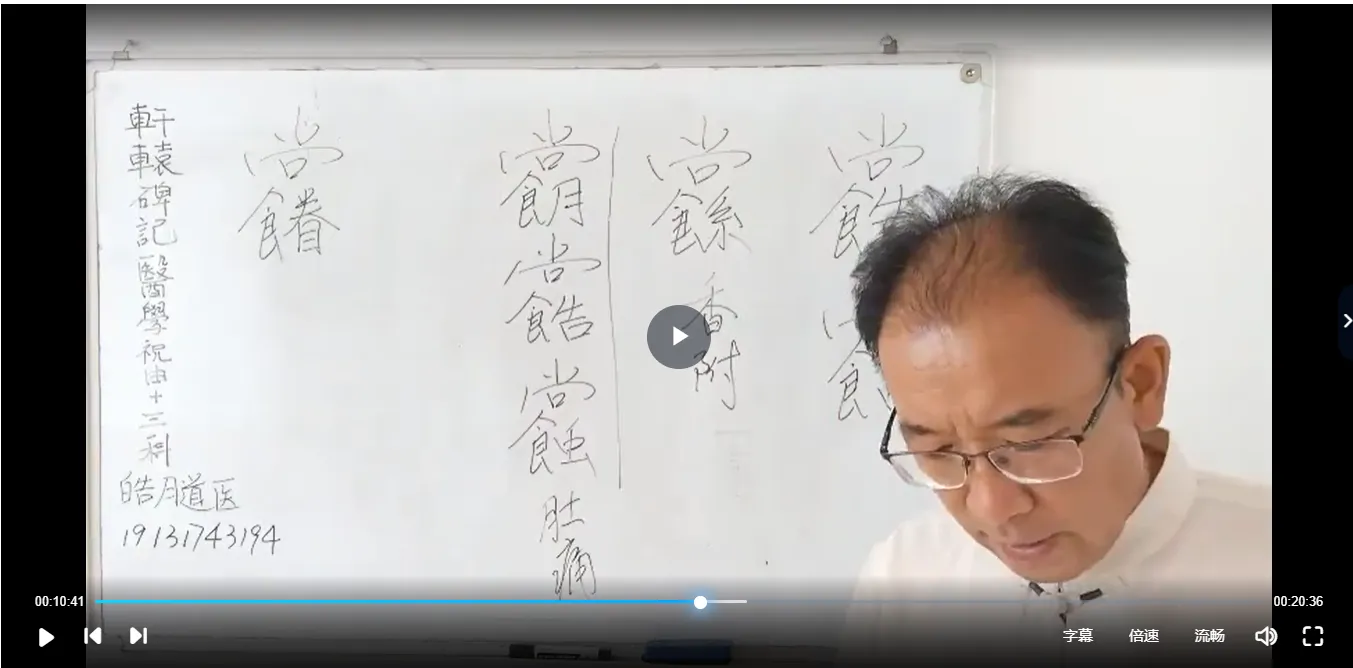 图片[4]_皓月轩辕碑记祝由十三科（视频18集）_易经玄学资料网