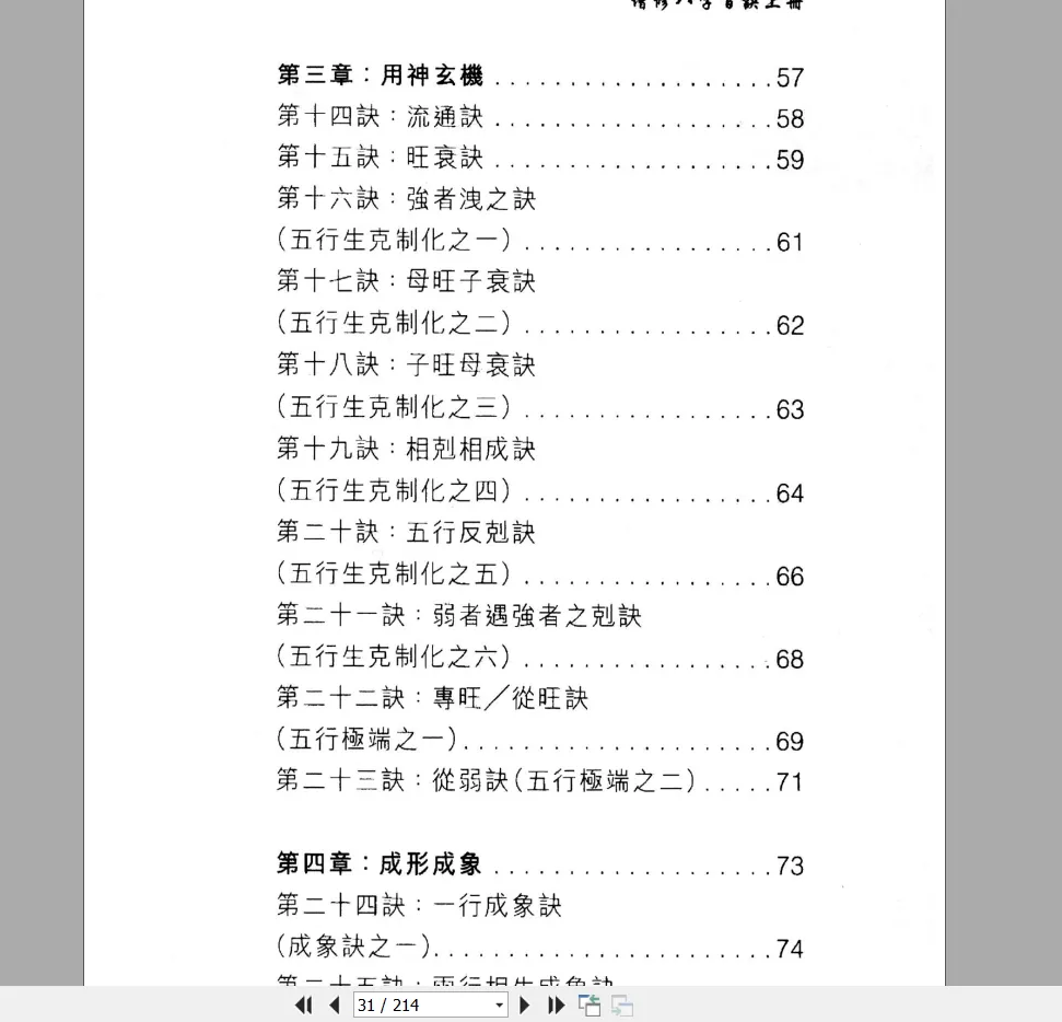 图片[4]_《八字百诀》上下二册PDF电子书_易经玄学资料网