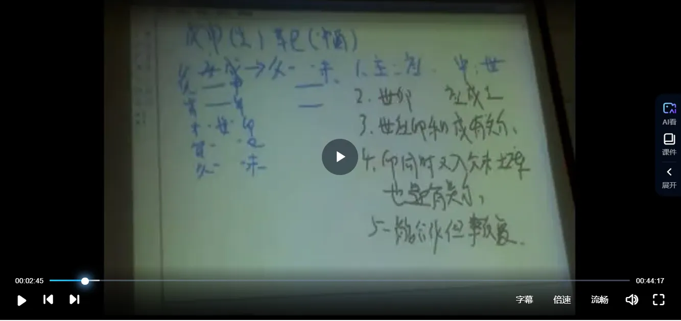 图片[4]_吕文艺 2009年职业六爻特训班面授录像 5讲（视频18集）_易经玄学资料网