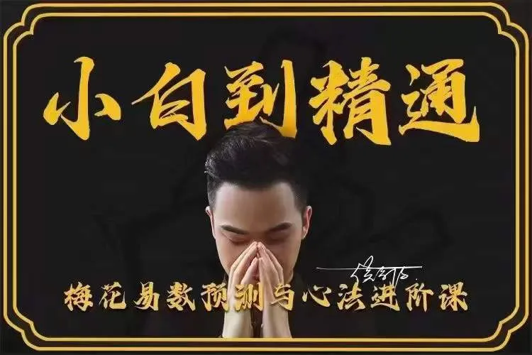 侯宗原-梅花易数预测与心法小白到精通（视频9集）_易经玄学资料网