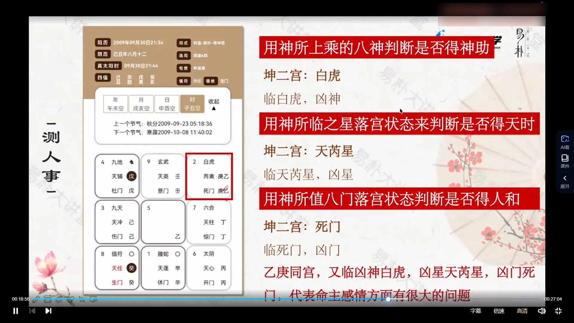 图片[4]_朱昱《奇门遁甲实战案例精讲》视频9集_易经玄学资料网