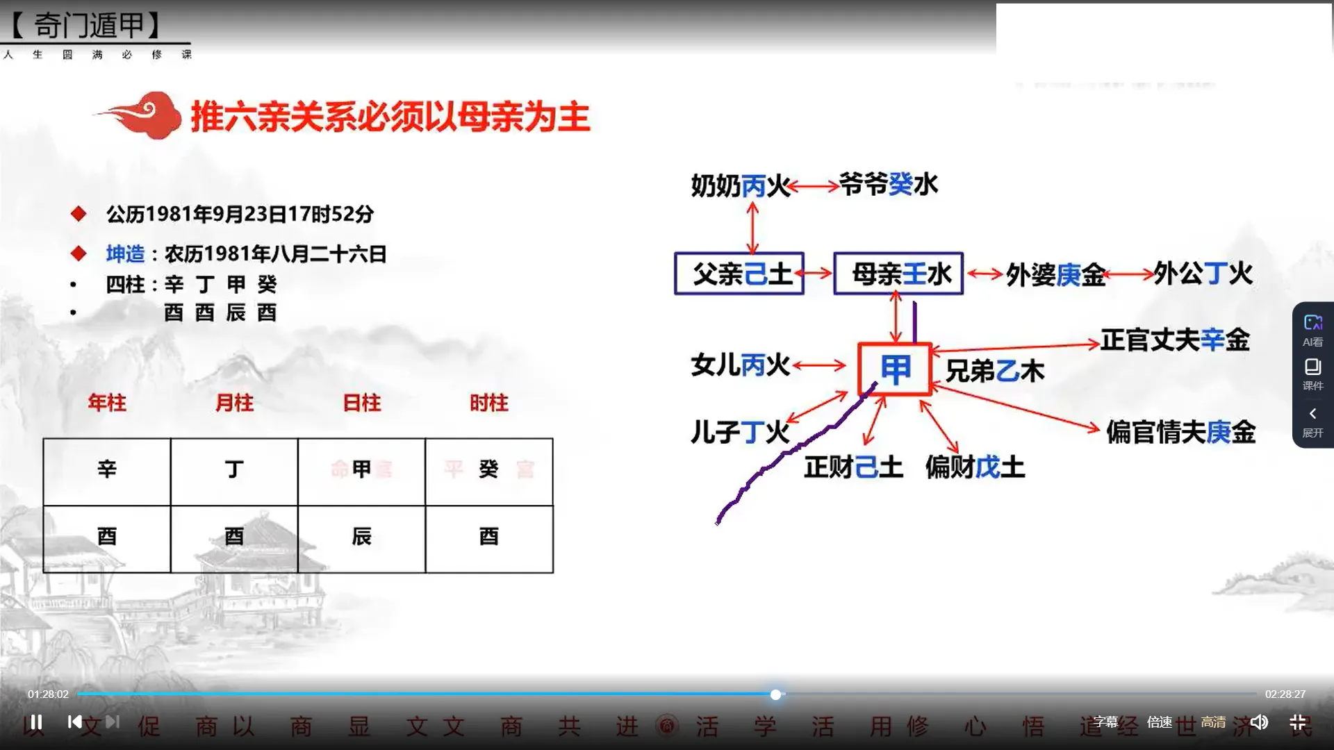 图片[3]_李骐飞-命理奇门研修班（视频6集）_易经玄学资料网