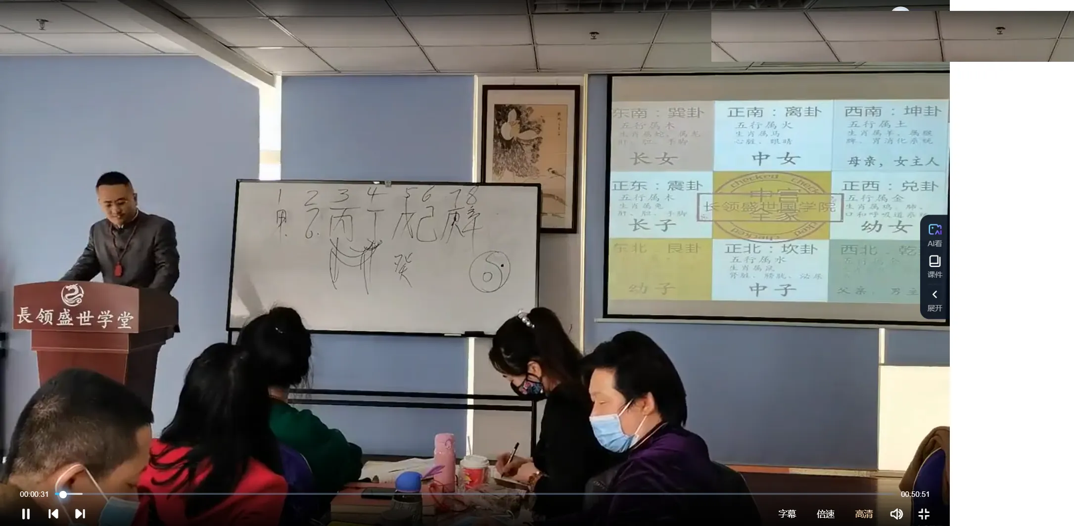 图片[4]_王珺贤《数字奇门风水高级班》视频57集_易经玄学资料网