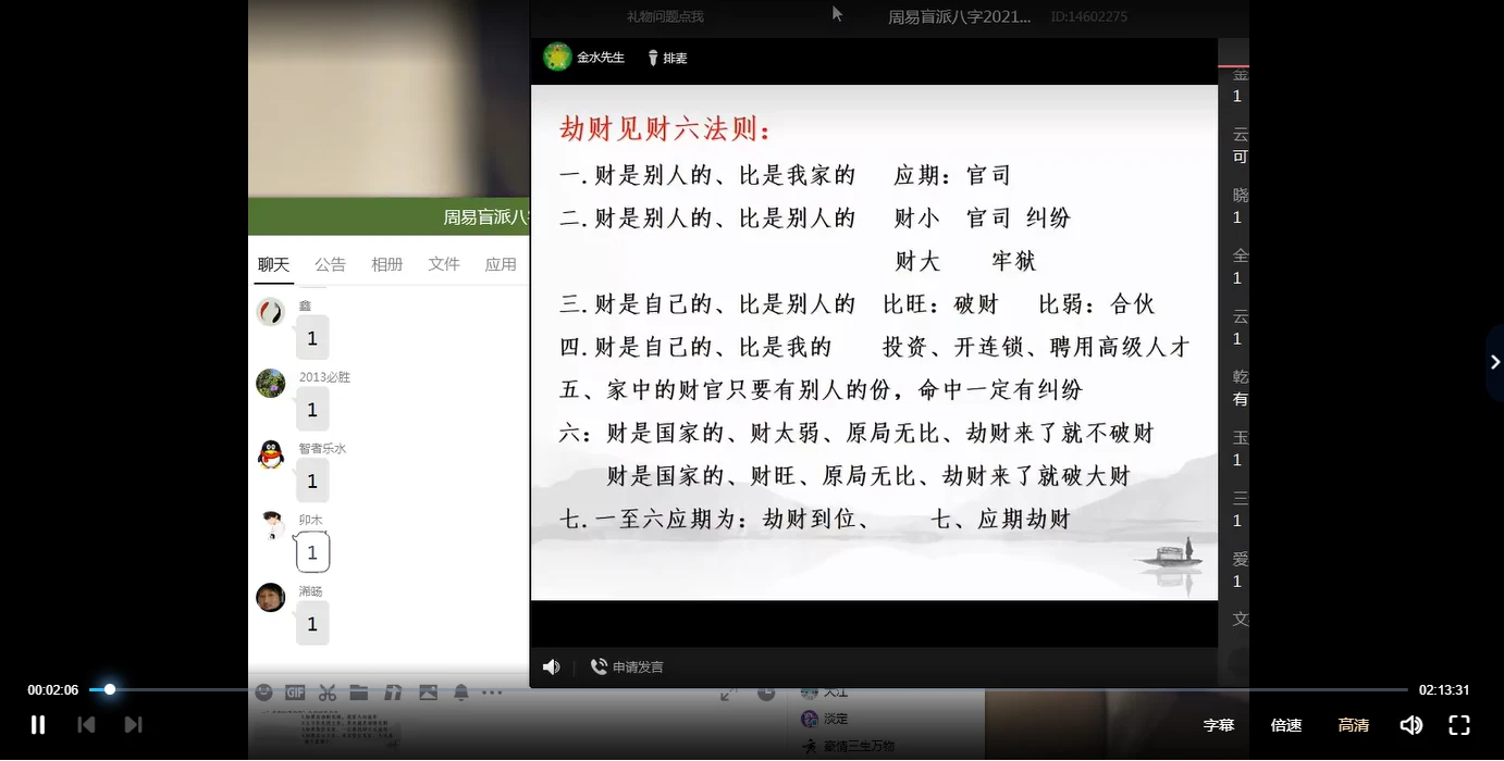 崔文举（催文举）2022年一期八字课程（视频10讲）_易经玄学资料网