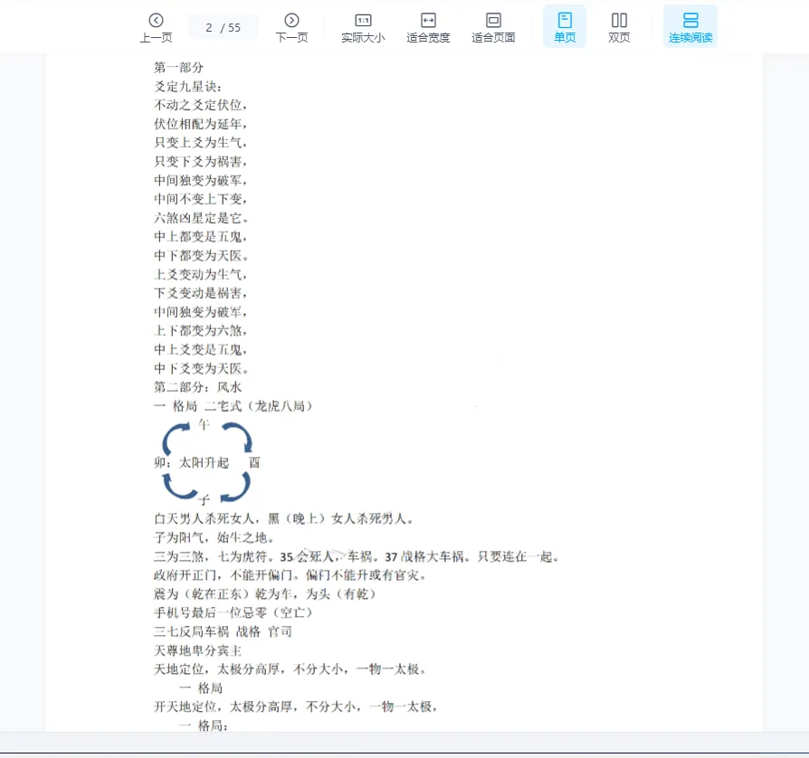 图片[2]_民间老人滴师秘传资料——周易风水笔记PDF电子书（55页）_易经玄学资料网