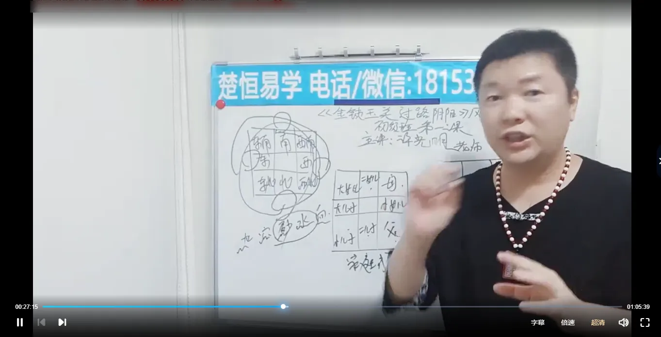 楚恒许光明《过路阴阳金锁玉关风水》初级+中级课程（视频20集）_易经玄学资料网