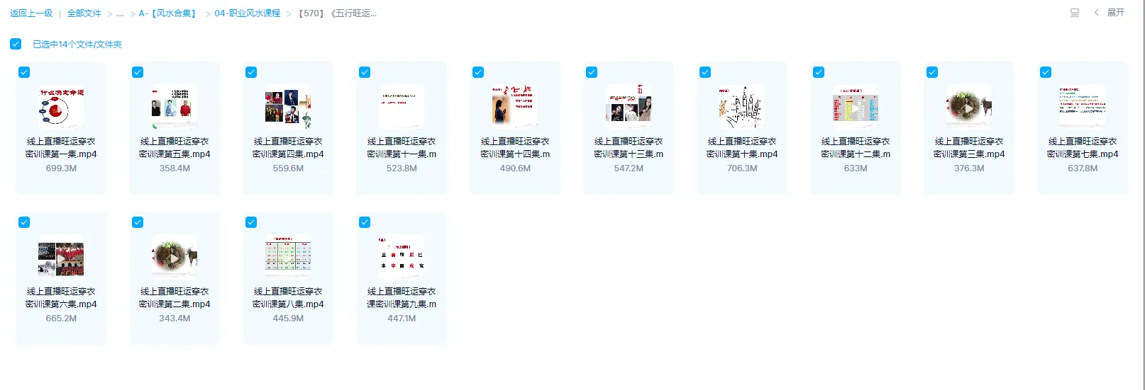 图片[1]_《五行旺运穿衣预测学》密训班系列网课（视频14集）_易经玄学资料网