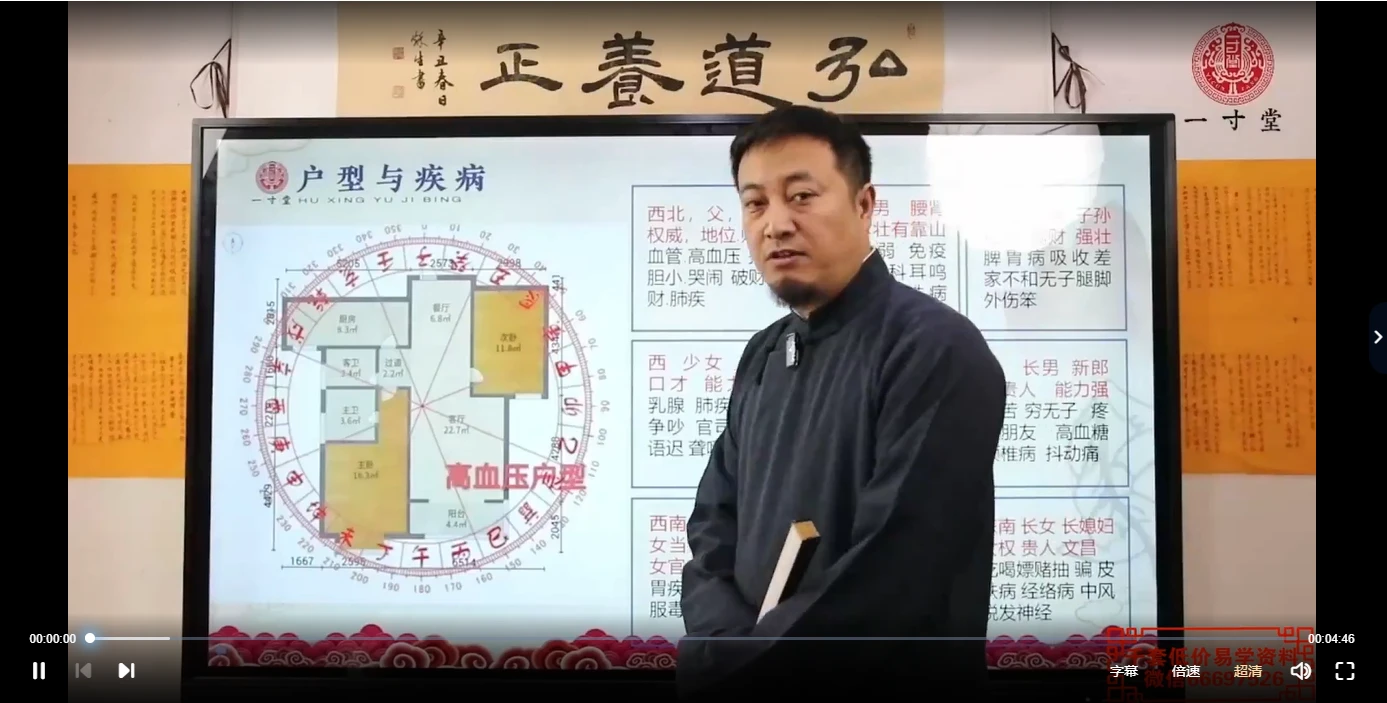 阳宅风水造成的疾病与化解（视频20集）_易经玄学资料网