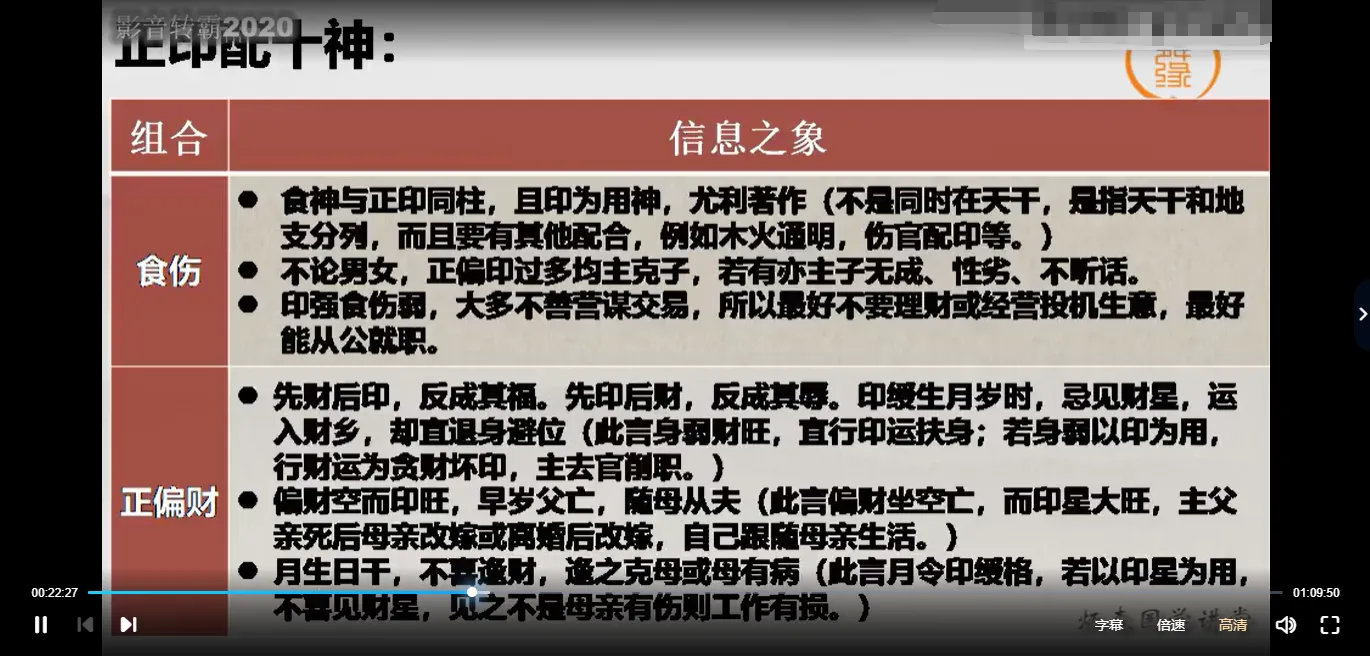 图片[3]_王炳森《命理学高级课十神精讲》（视频14集）_易经玄学资料网