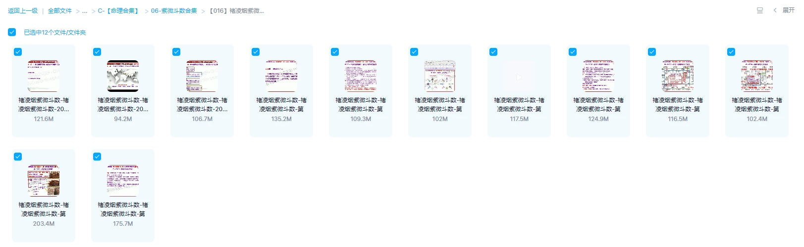 图片[2]_褚凌烟《紫微斗数》视频12集（视频12集）_易经玄学资料网