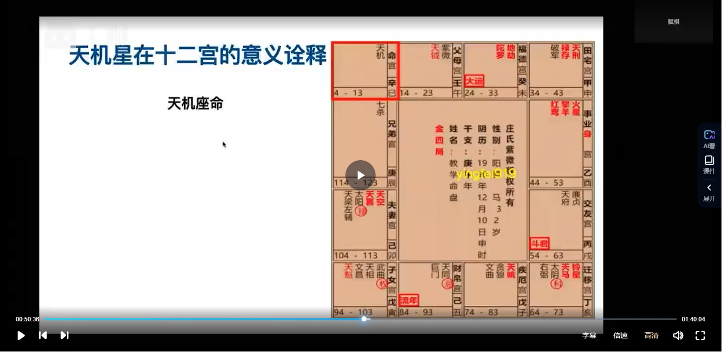 图片[3]_赋棋《紫薇斗数》第二期_易经玄学资料网