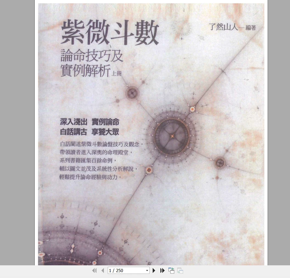 了然山人《紫微斗数论命技巧及实例解析》上中下3册_易经玄学资料网