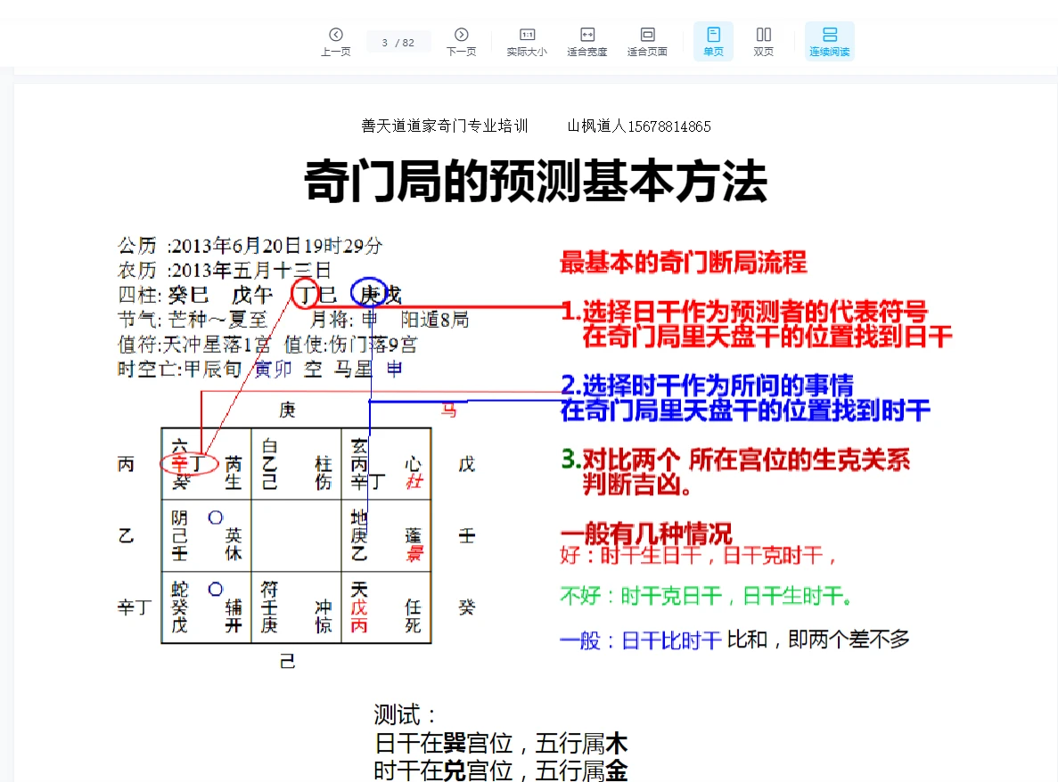 图片[4]_善天道《道家奇门初级班》视频18集+课件_易经玄学资料网