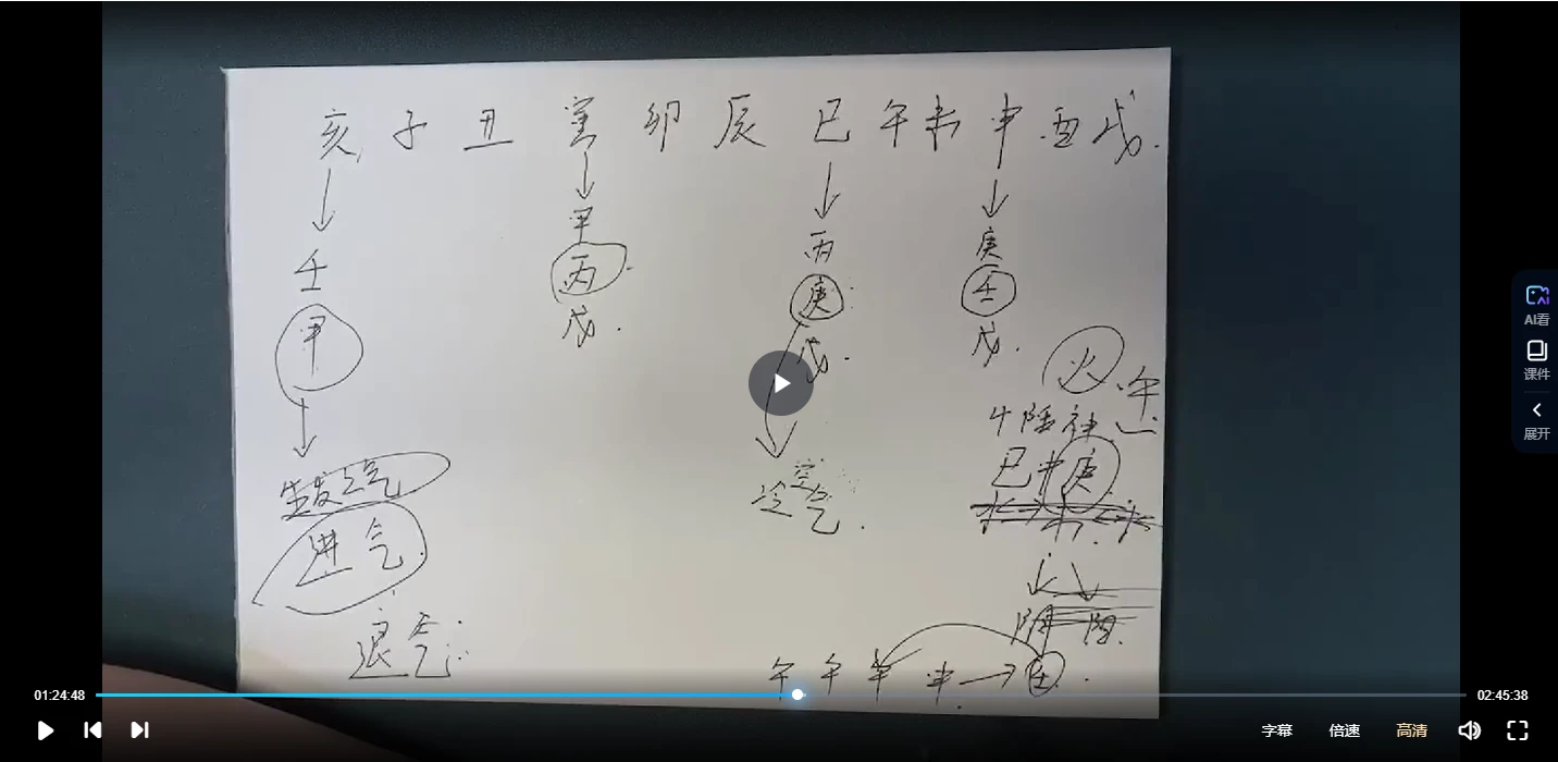 图片[6]_红林盲派八字精修班回放视频30集_易经玄学资料网