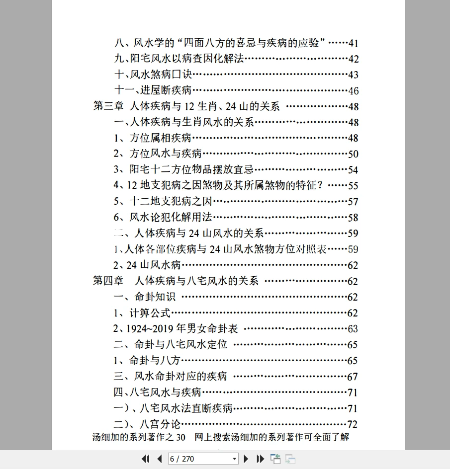 图片[6]_汤细加《中国风水医学》PDF电子书（270页）_易经玄学资料网