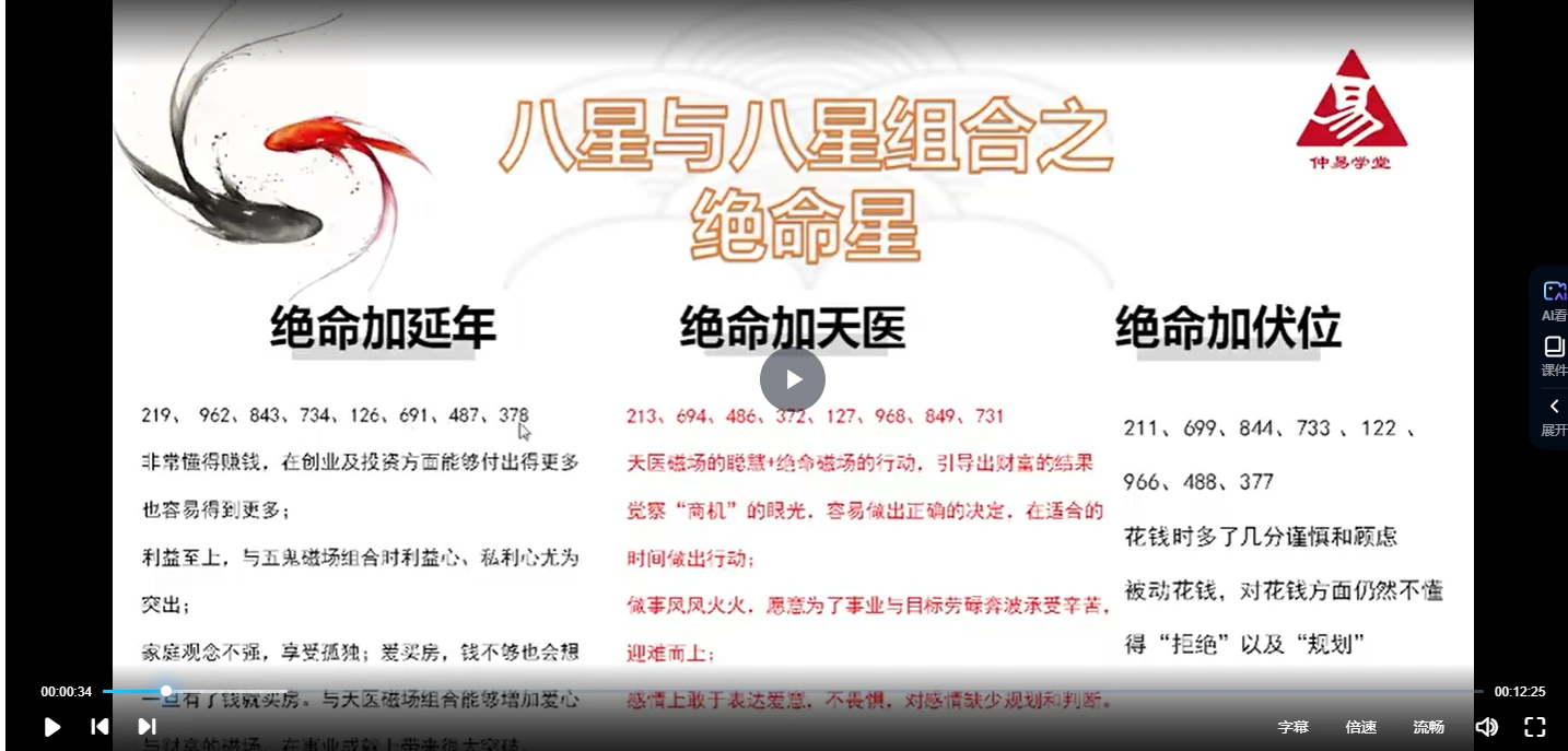 图片[5]_相宇《奇门数字之手机号车牌号》（视频23集）_易经玄学资料网