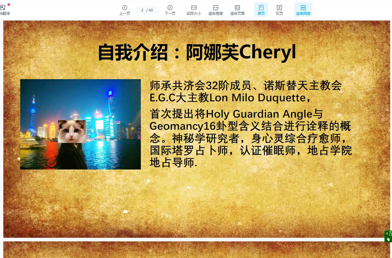 图片[3]_阿娜芙Cheryl《地占学院初阶课程》（视频+讲义资料）_易经玄学资料网