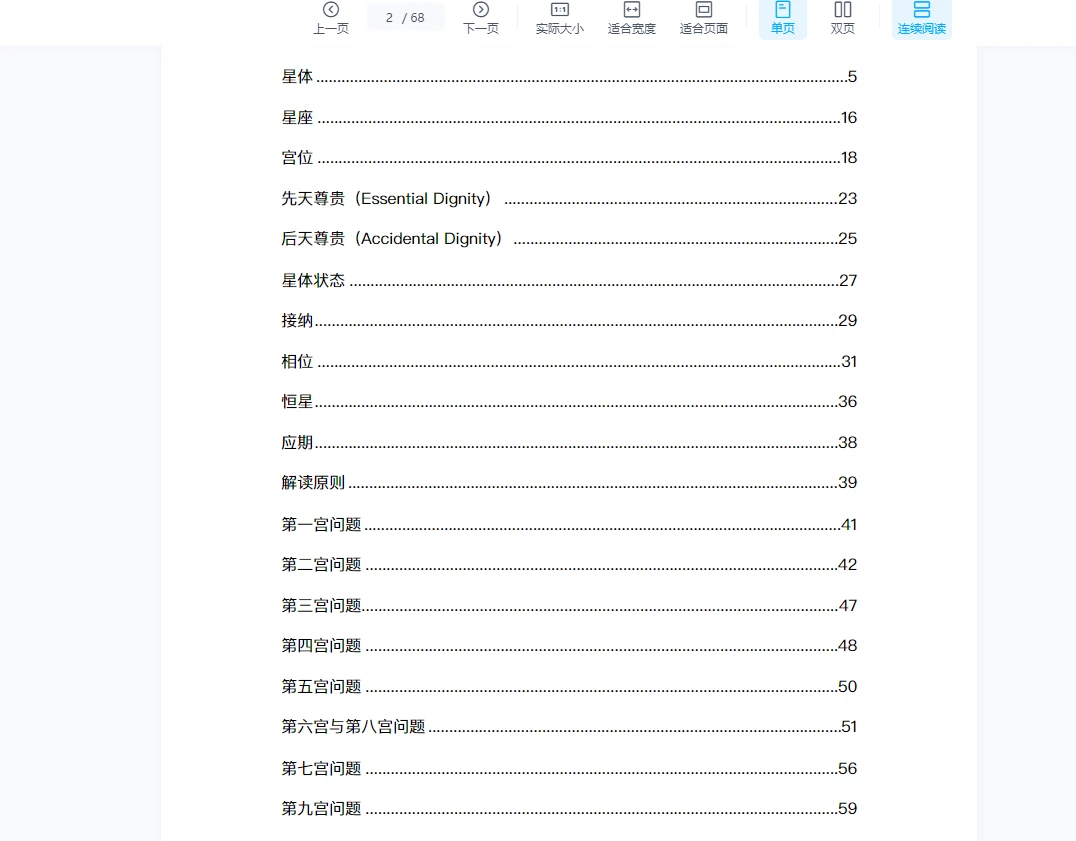 图片[3]_Anna卜卦占星+吴坤卜卦占星课程（视频+讲义+教材）_易经玄学资料网